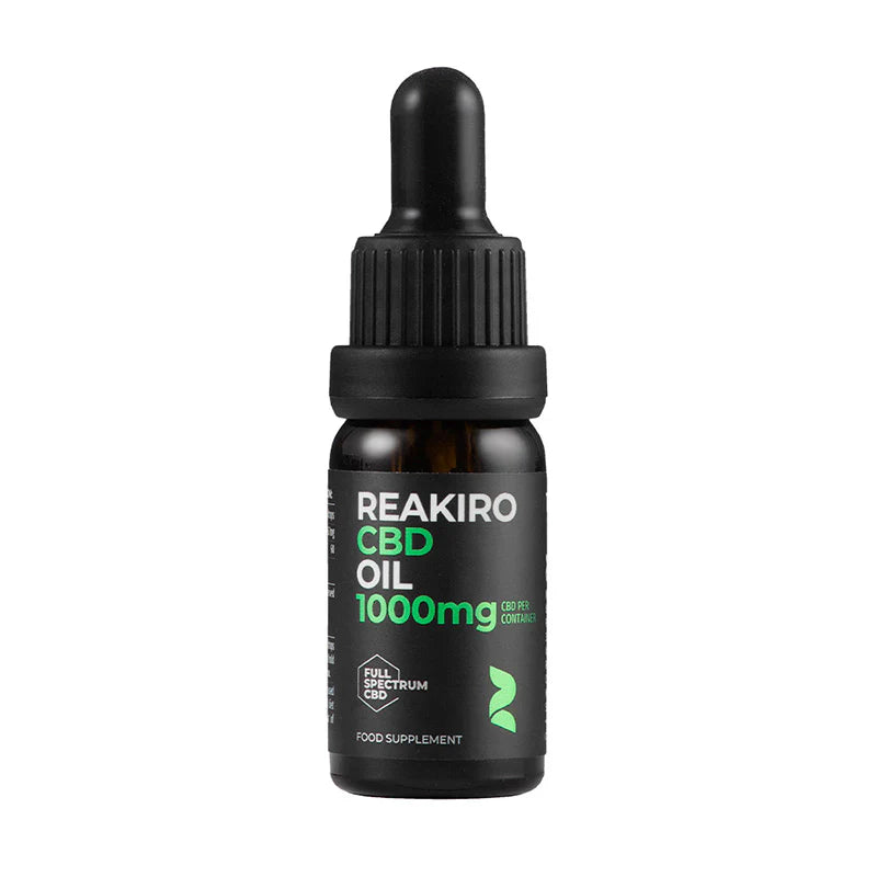 Reakiro Full Spectrum CBD Oil 300mg-1500mg - 10ml
