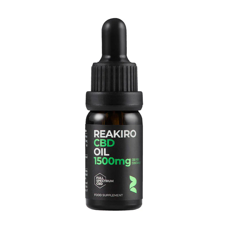 Reakiro Full Spectrum CBD Oil 300mg-1500mg - 10ml