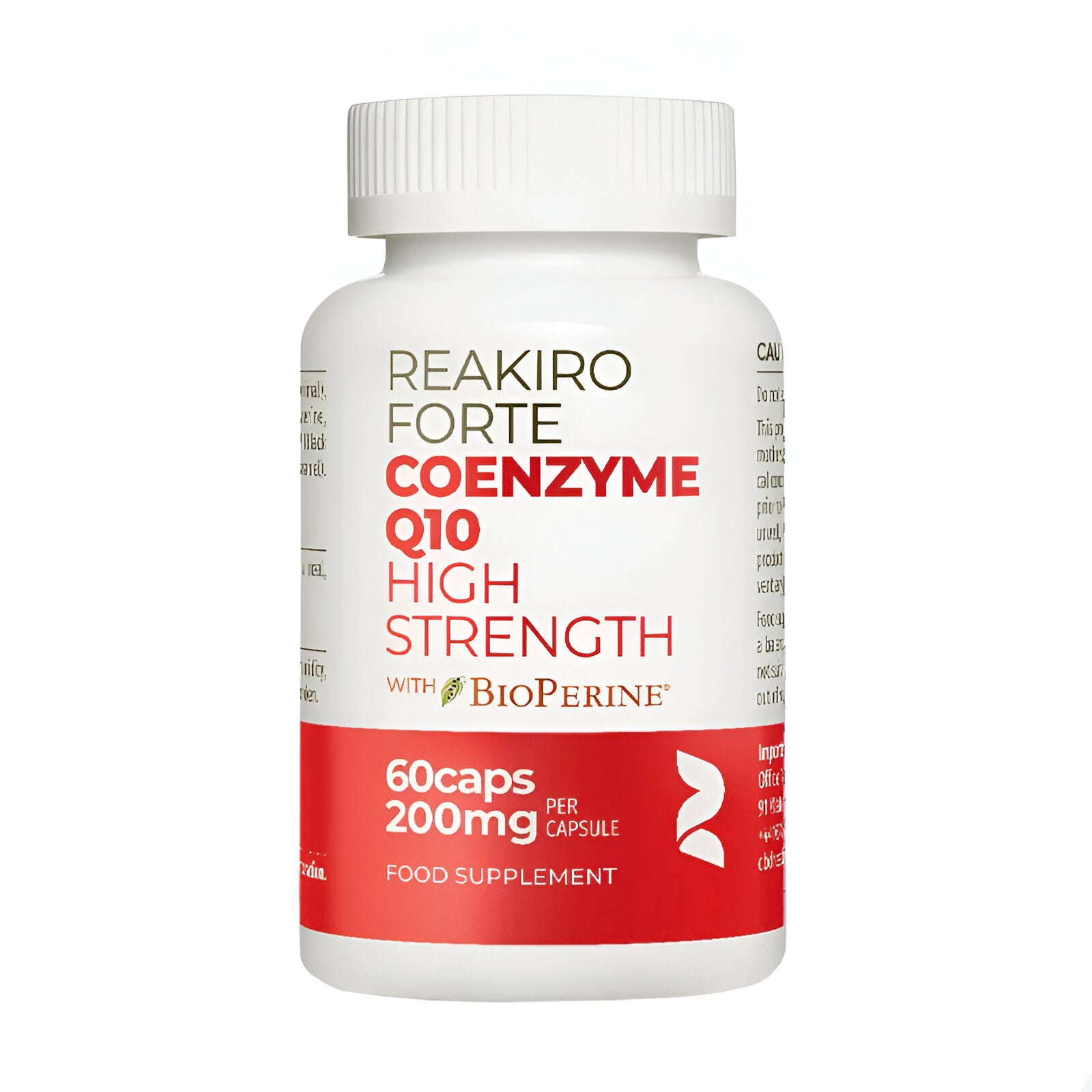 Reakiro Forte Coenzyme Q10 12000mg - 60 High-Absorption Capsules