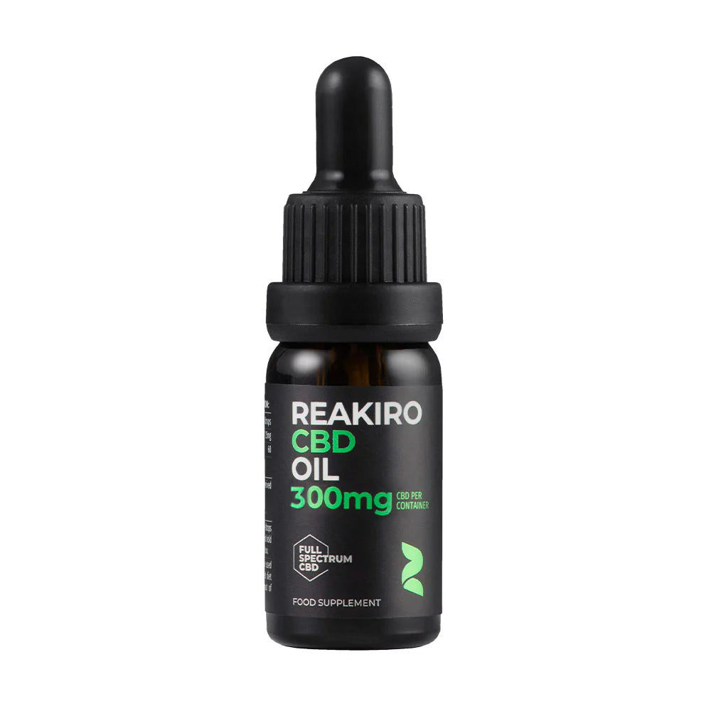 Reakiro Full Spectrum CBD Oil 300mg-1500mg - 10ml