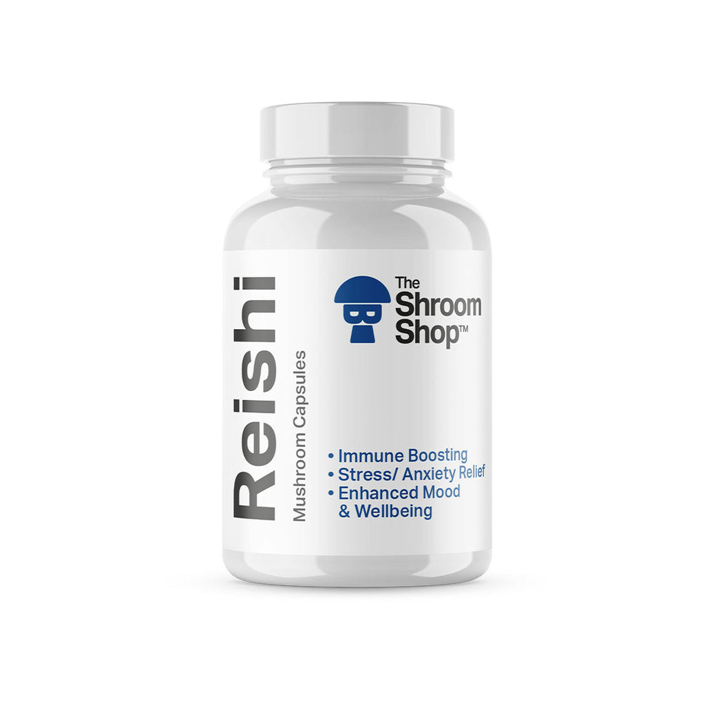 The Shroom Shop Premium Mushroom Capsules with Superfood Extracts for Wellness