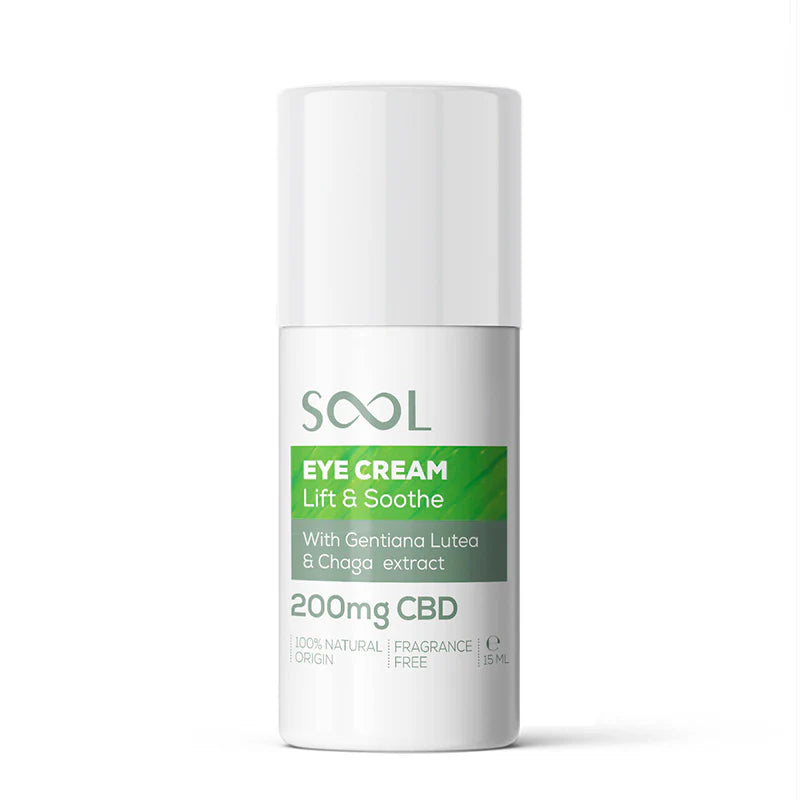 SOOL Smooth & Lift CBD Eye Cream 200mg 15ml
