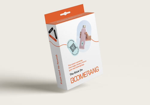 Boomerang Tag Stadium 24-Pack Unique Shape ID Tags (UK)