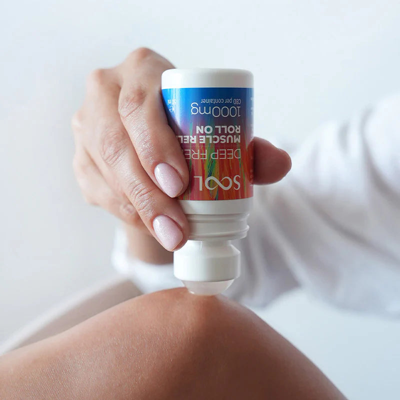 SOOL 1000mg Deep Freeze Muscle Relief CBD Roll On - 50ml