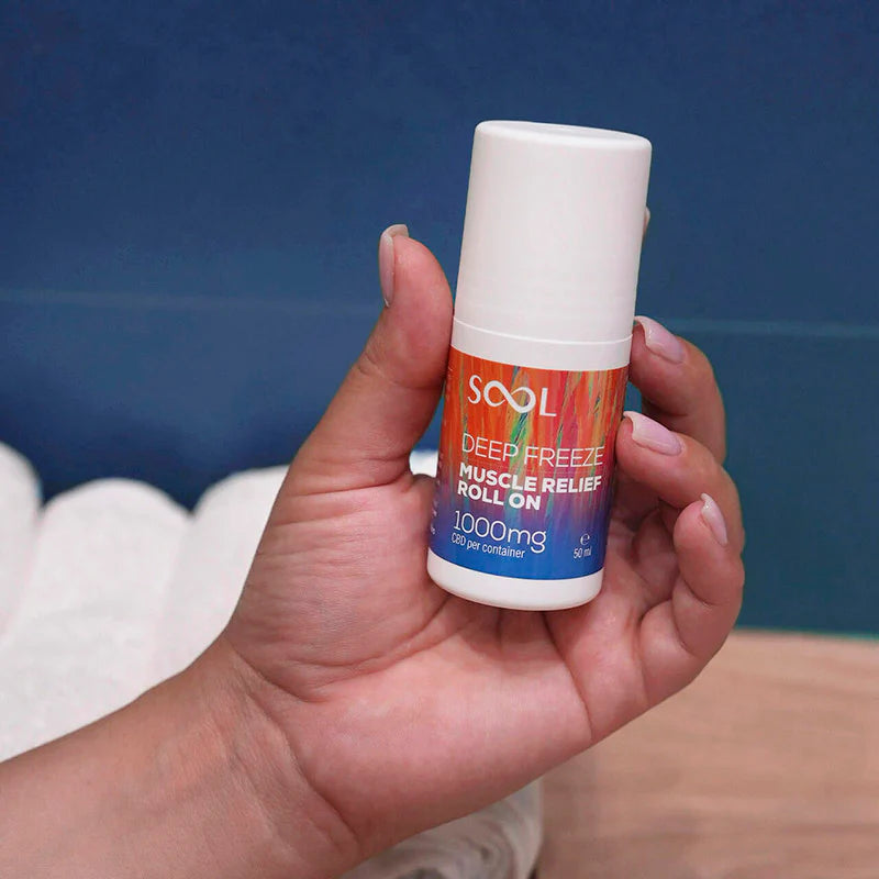 SOOL 1000mg Deep Freeze Muscle Relief CBD Roll On - 50ml