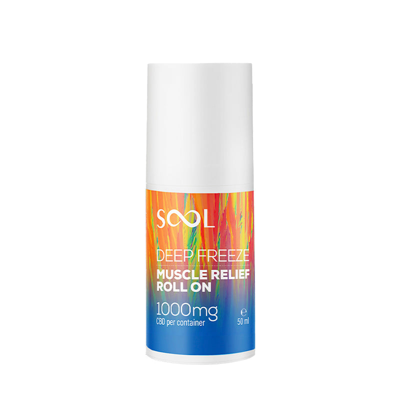 SOOL 1000mg CBD Deep Freeze Muscle Relief Roll-On 50ml