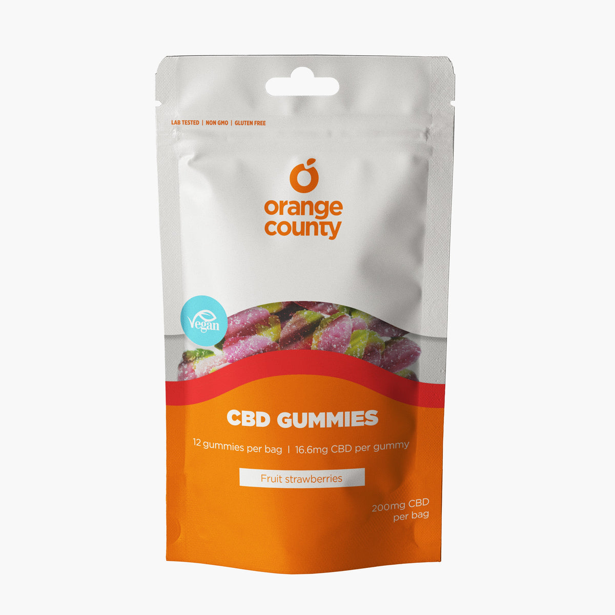 CBD Gummies by Orange County 200mg Grab Bag THC Free