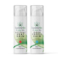 CBD Active Heat Balm 50ml & CBD Deep Freeze 50ml Balm Workout Bundle
