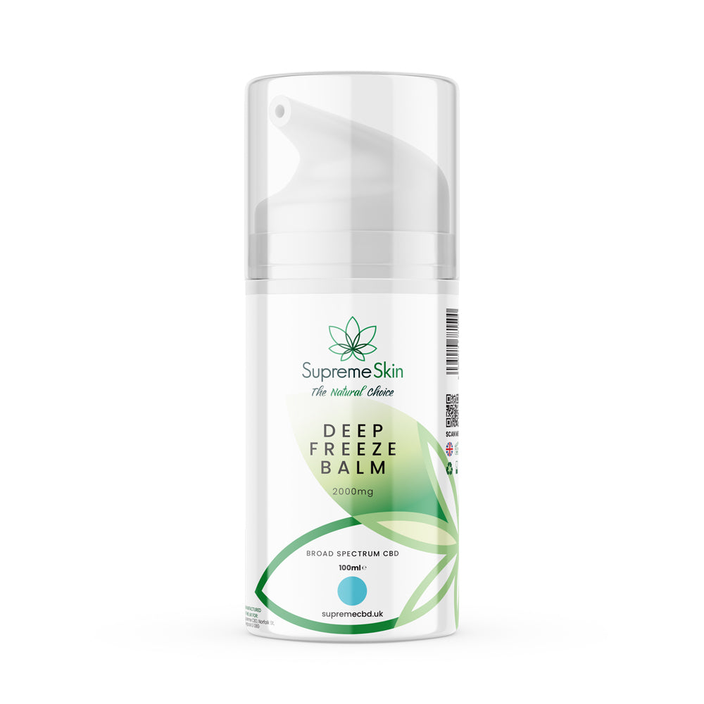 Deep Freeze CBD Balm by Supreme CBD 1000mg to 2000mg