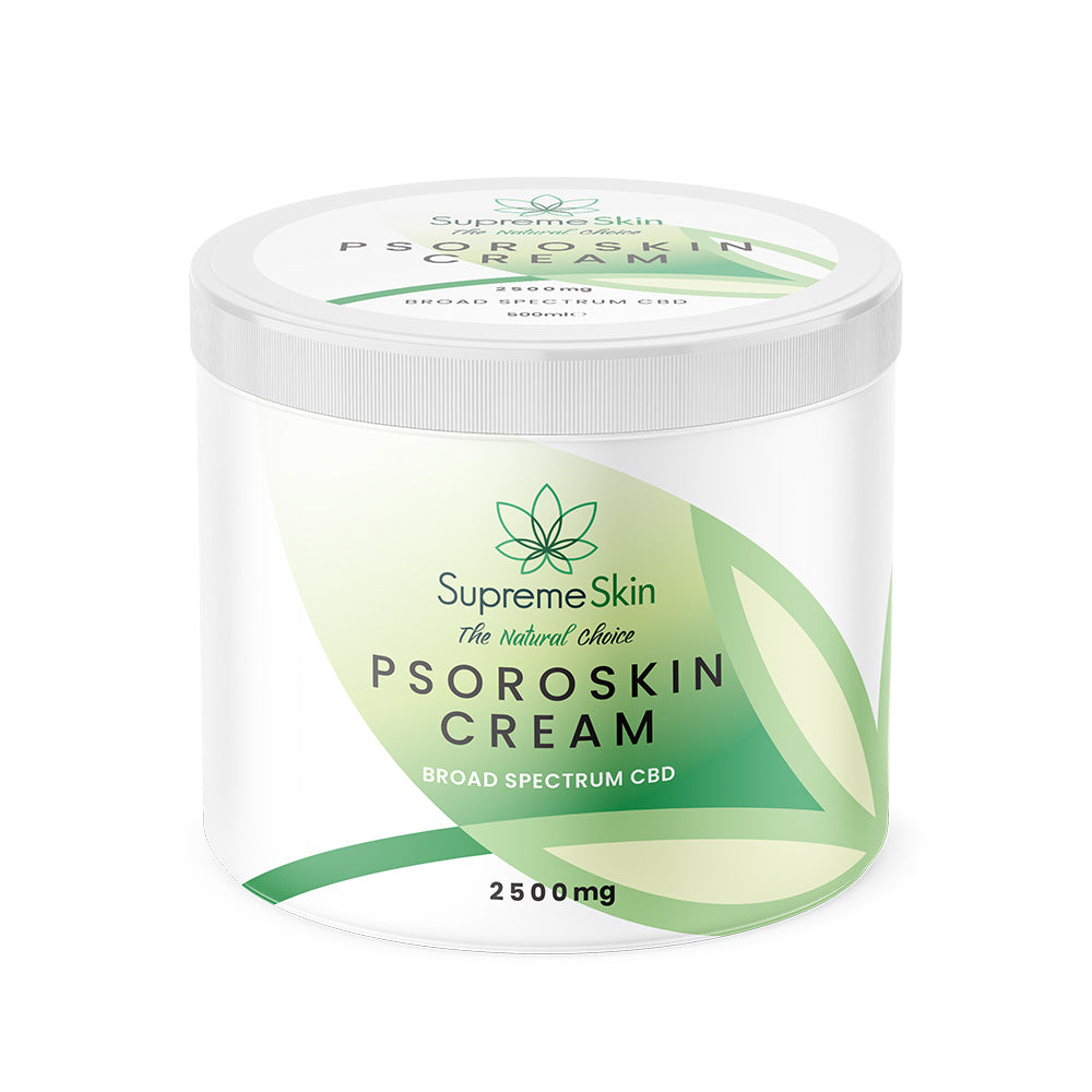 SupremeCBD Psoroskin CBD Healing Cream with Botanical Extracts for Sensitive Skin
