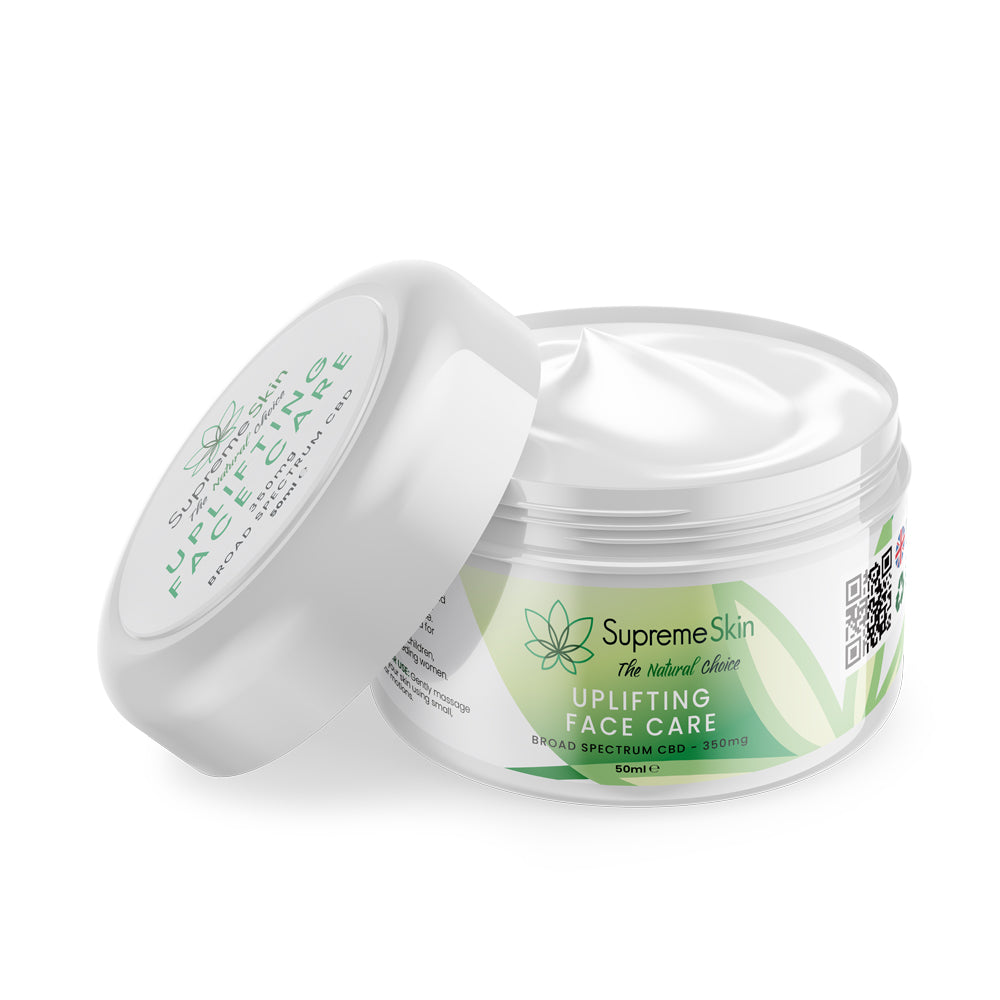 SupremeCBD CBD Uplifting Face Cream 350mg to 7000mg