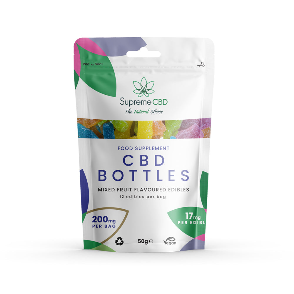 SupremeCBD Broad-Spectrum CBD Edibles Grab Bag 200mg