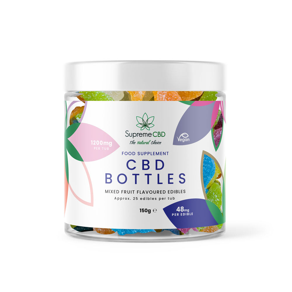 SupremeCBD Broad-Spectrum CBD Gummies Vegan Halal Friendly THC-Free