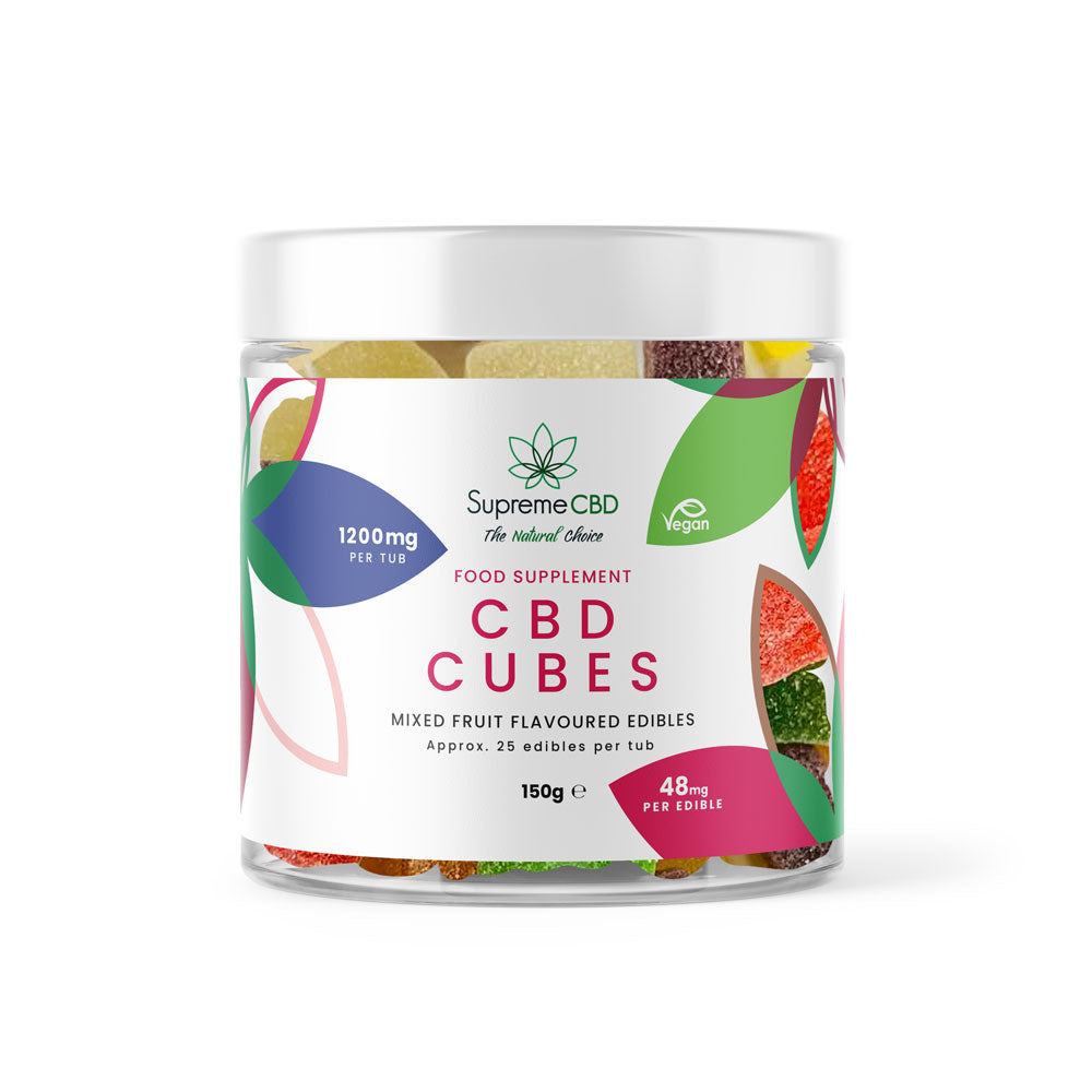 SupremeCBD Broad-Spectrum CBD Gummies Vegan Halal Friendly THC-Free