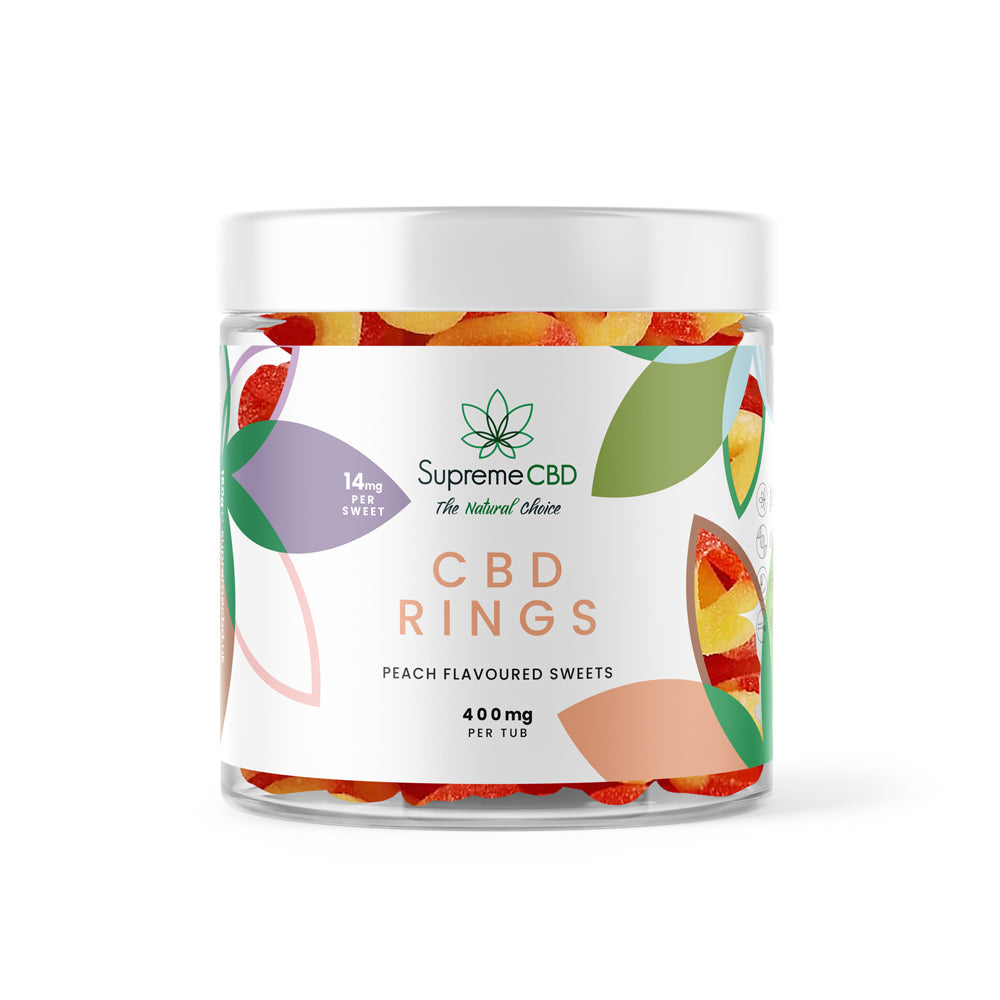 SupremeCBD Broad-Spectrum CBD Gummies Vegan Halal Friendly THC-Free
