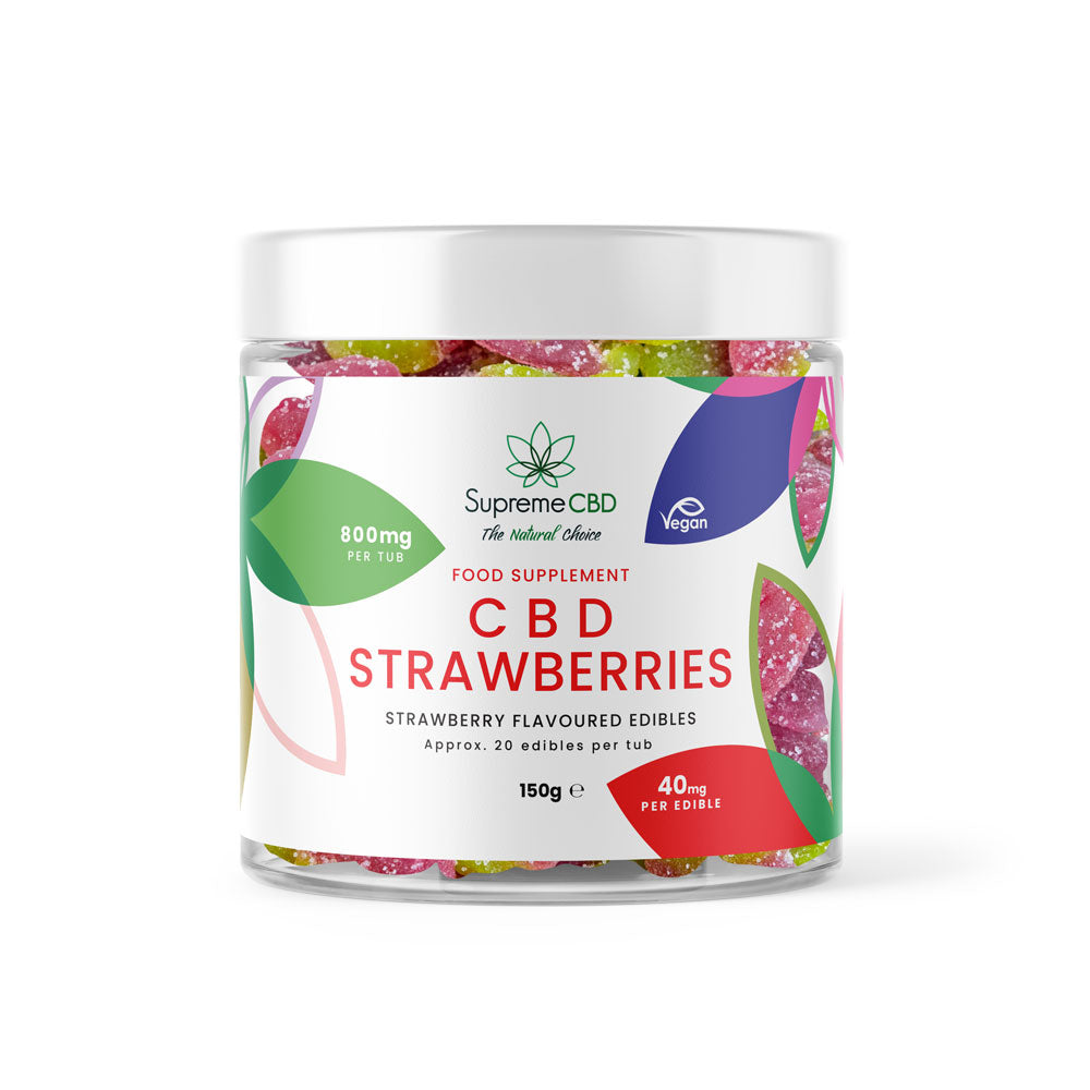 SupremeCBD Broad-Spectrum CBD Gummies Vegan Halal Friendly THC-Free