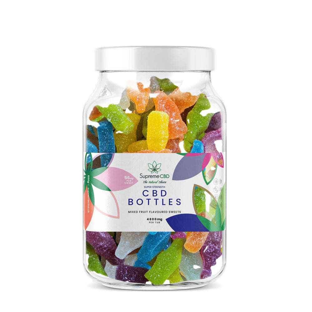 SupremeCBD Large Broad-Spectrum CBD Gummies 1600mg to 4800mg