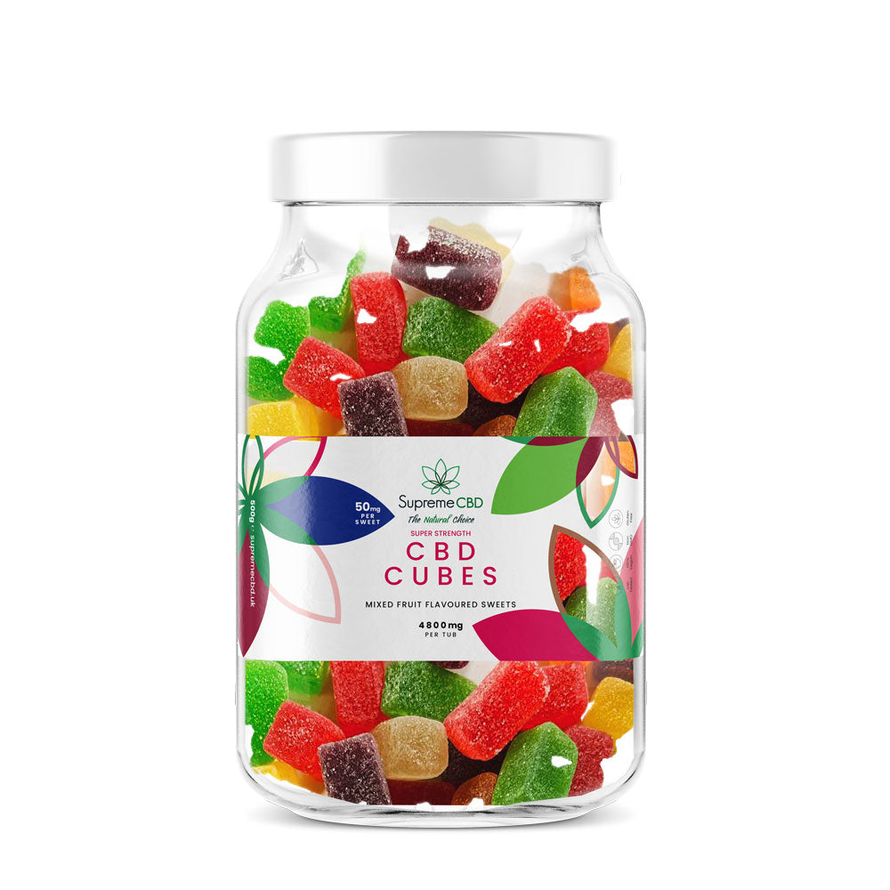 SupremeCBD Large Broad-Spectrum CBD Gummies 1600mg to 4800mg