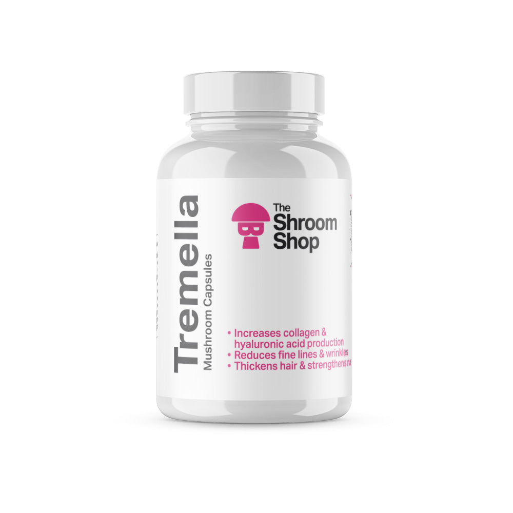 The Shroom Shop Premium Mushroom Capsules with Superfood Extracts for Wellness