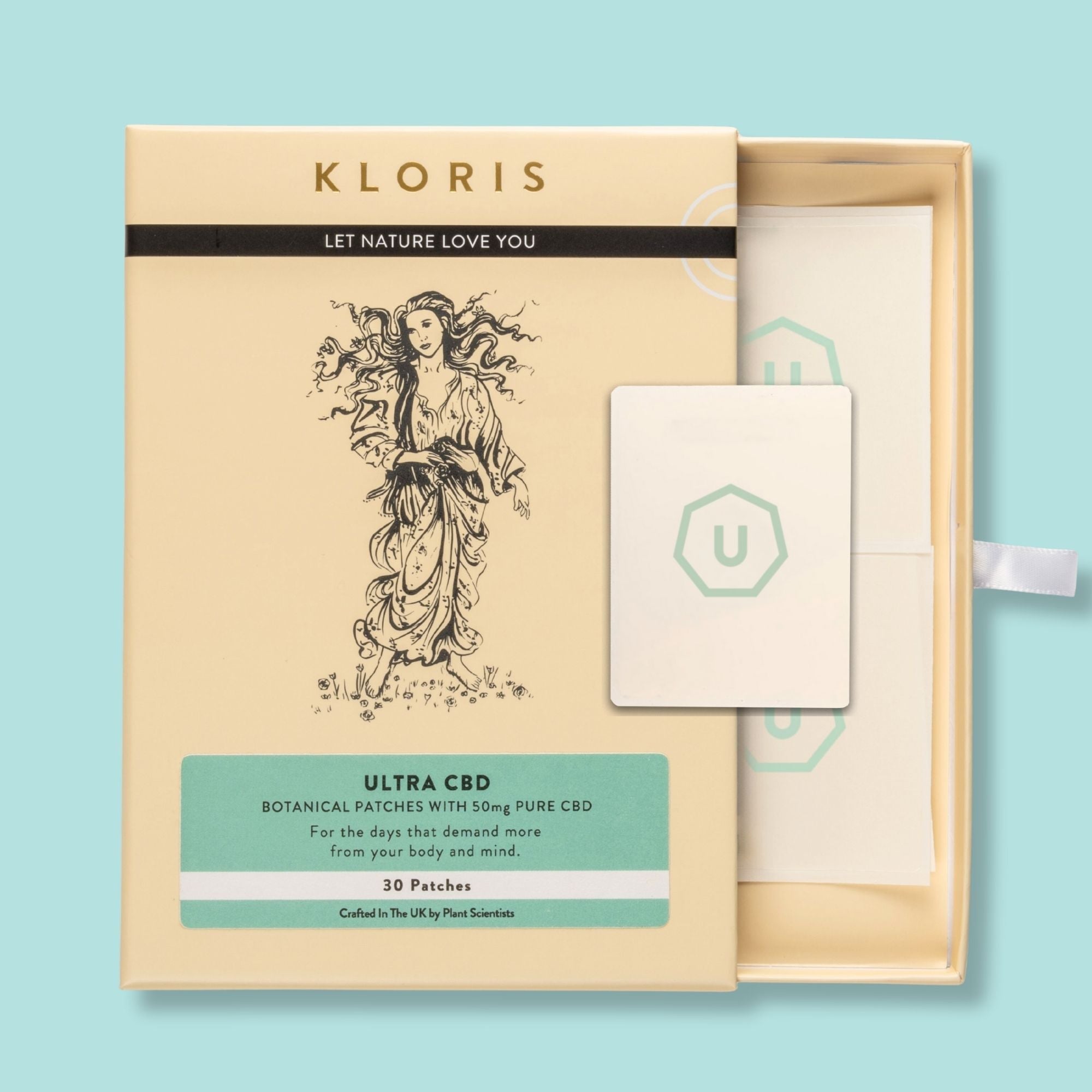 KLORIS ULTRA CBD Patches (50mg CBD) - 12/30 Pack