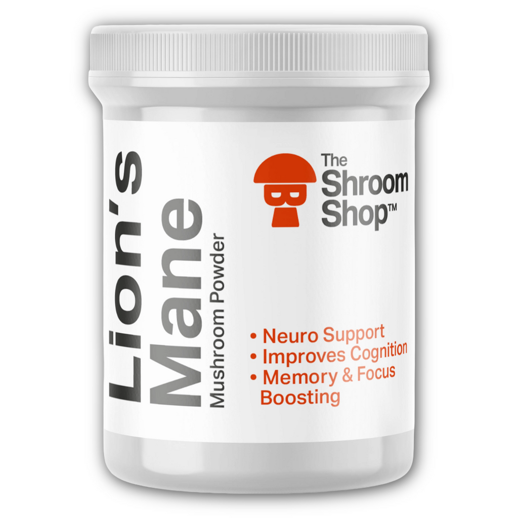 Lion's Mane Mushroom Powder by The Shrooms Shop 2 Months Supply 90g