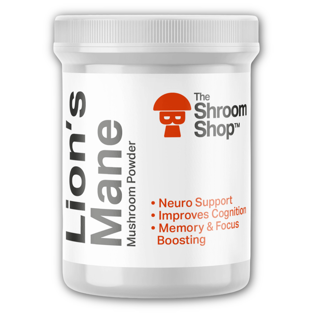 Lion's Mane Mushroom Powder by The Shrooms Shop 2 Months Supply 90g
