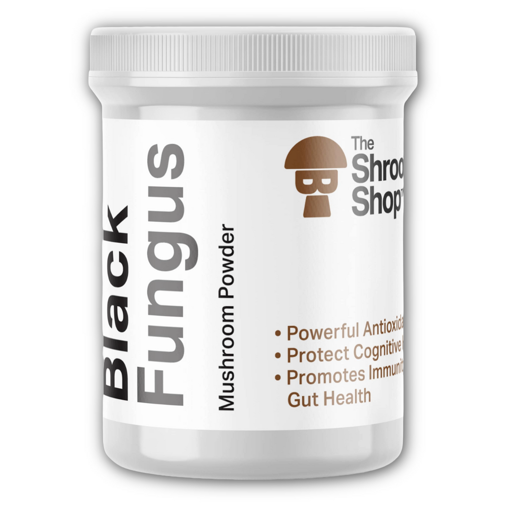Black Fungus Mushroom Powder by The Shroom Shop 2 Months Supply 90g