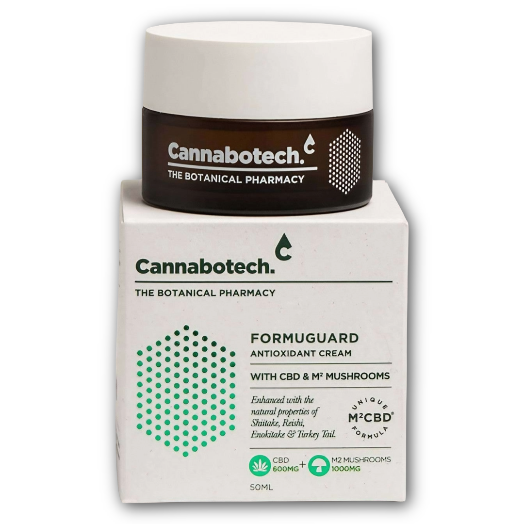 CBD & M2 Mushroom Face Cream by Voyager Antioxidant Moisturiser 50ml