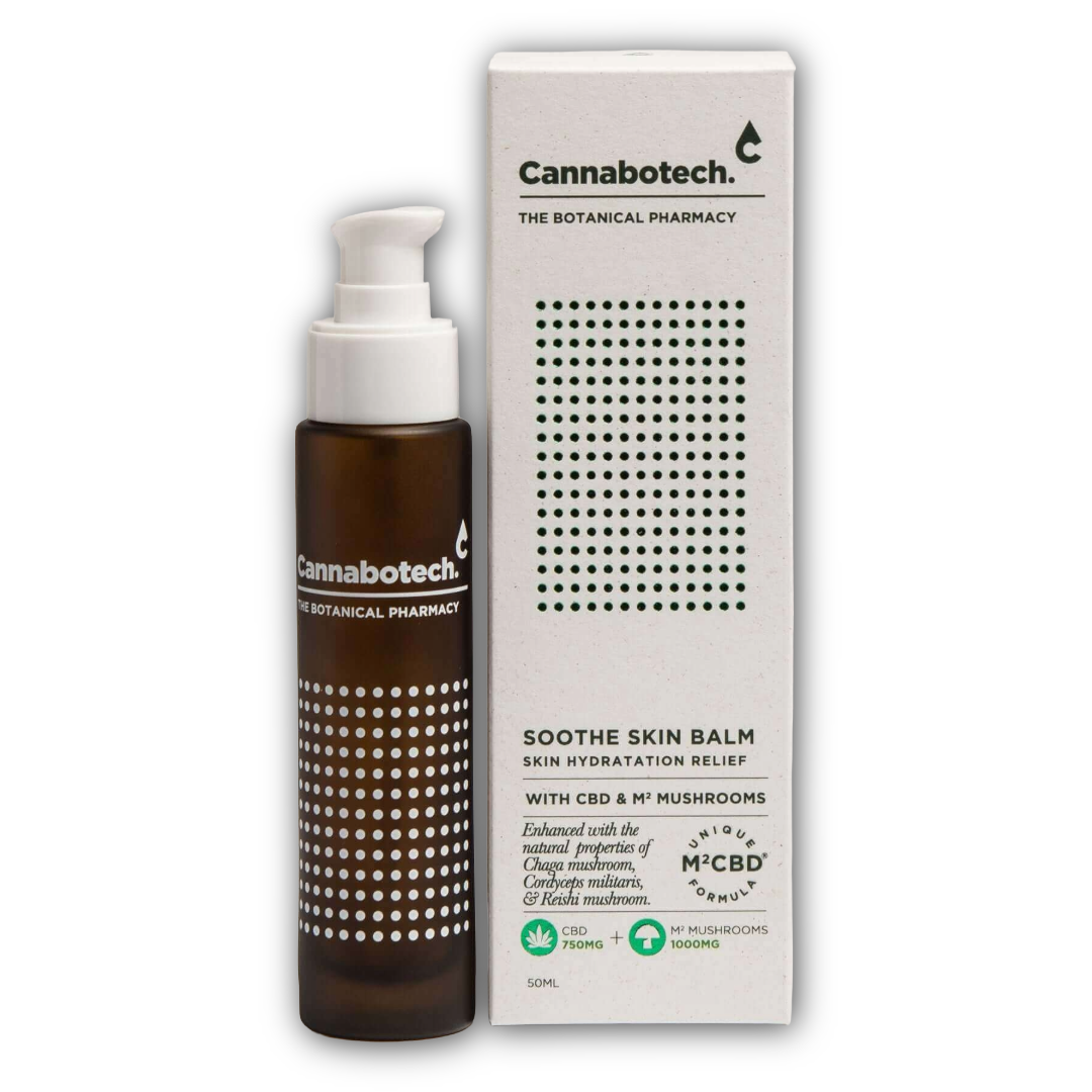 CBD & Mushroom Skin Balm by Voyager 50ml 750mg Soothe Skin Balm