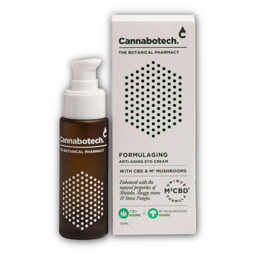 CBD & Mushroom Eye Cream by Voyager Anti Aging Eye Cream 30ml 600mg