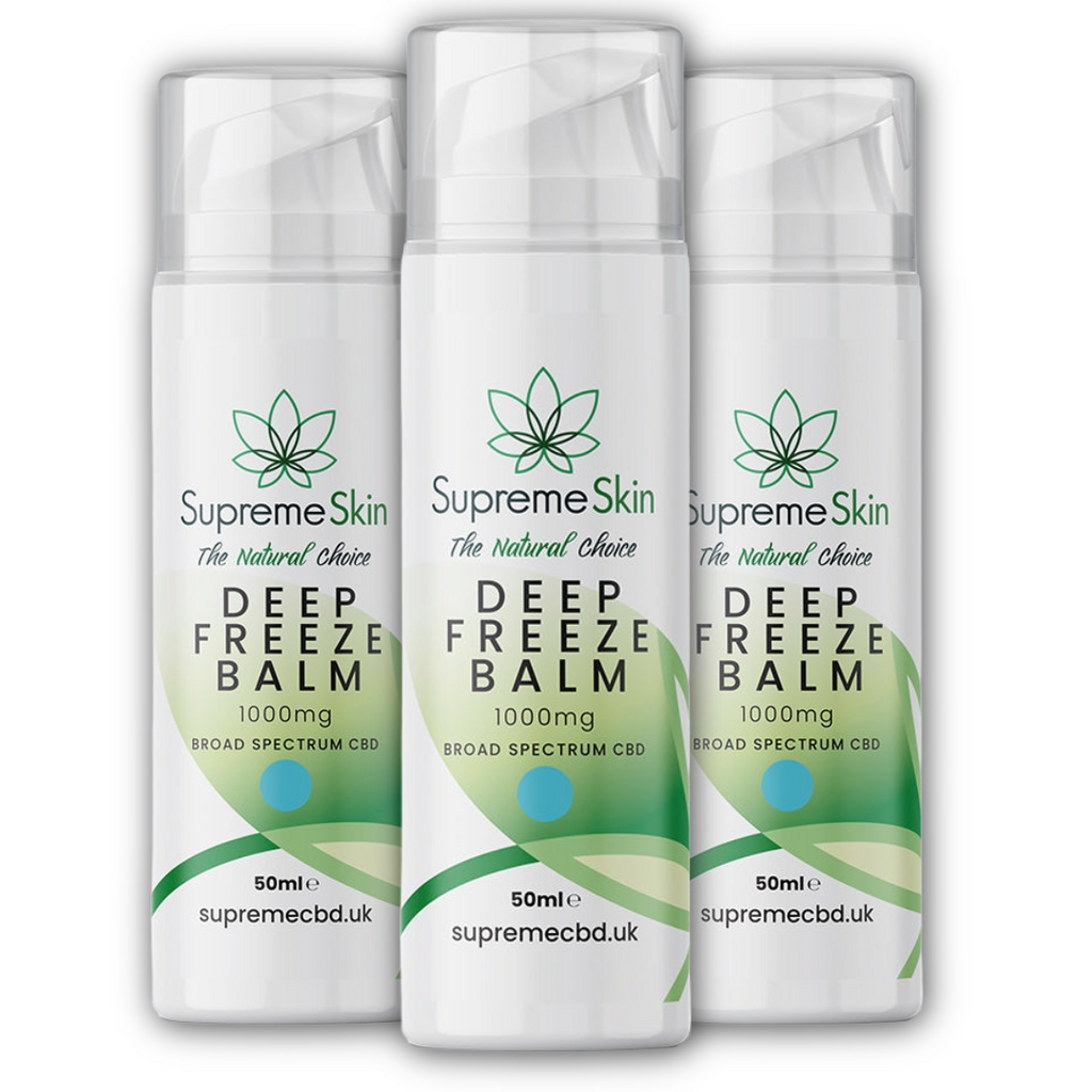 Deep Freeze CBD Balm by Supreme CBD 1000mg to 2000mg