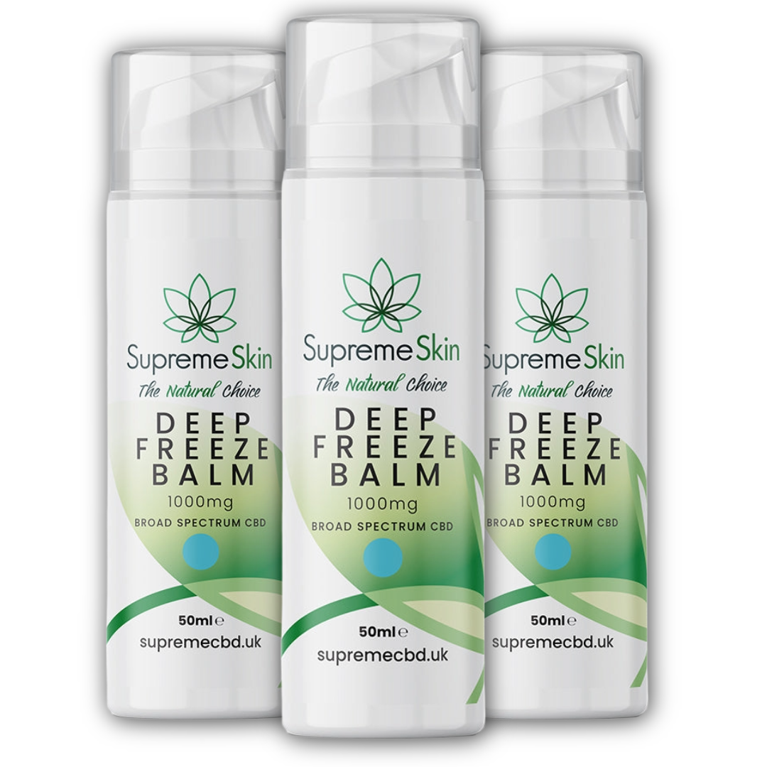 Deep Freeze CBD Balm by Supreme CBD 1000mg to 2000mg
