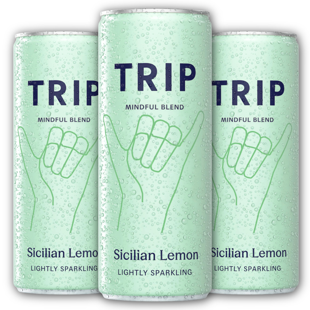 Trip Sicilian Lemon Magnesium Sparkling Drink 120mg