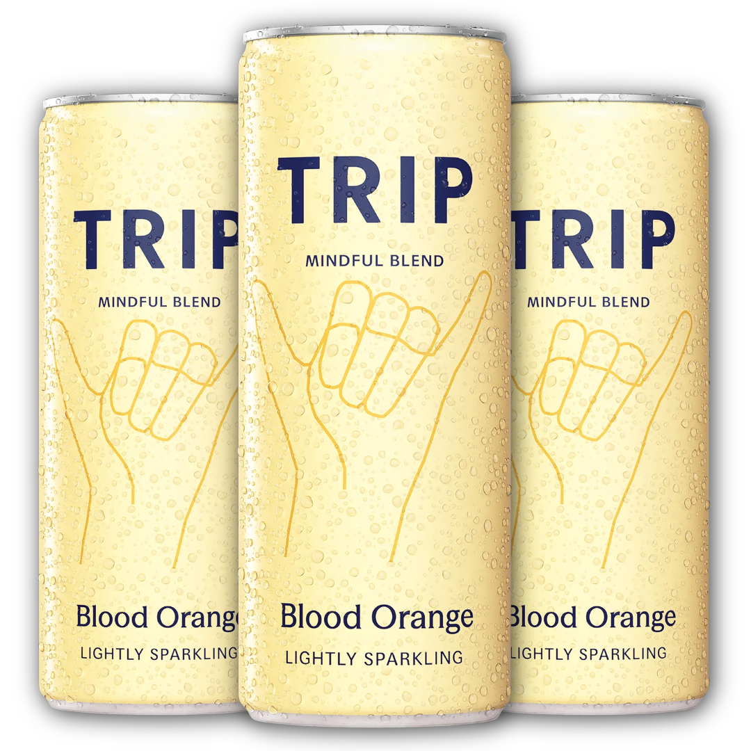 Trip Blood Orange Mindful Blends Magnesium Sparkling Drink 120mg