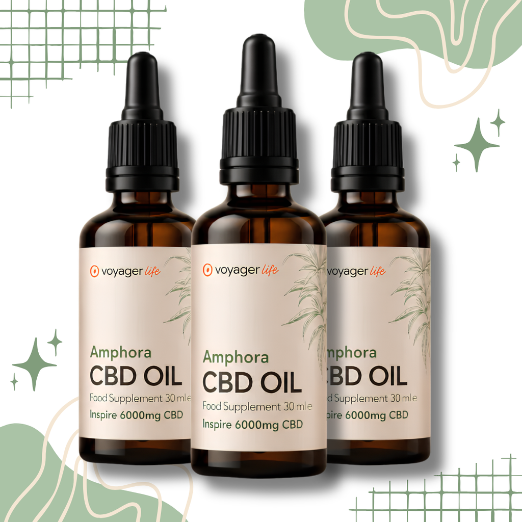 CBD Oil 6000mg 30ml High Strength 0% THC Terpene Blend MCT Oil Vegan