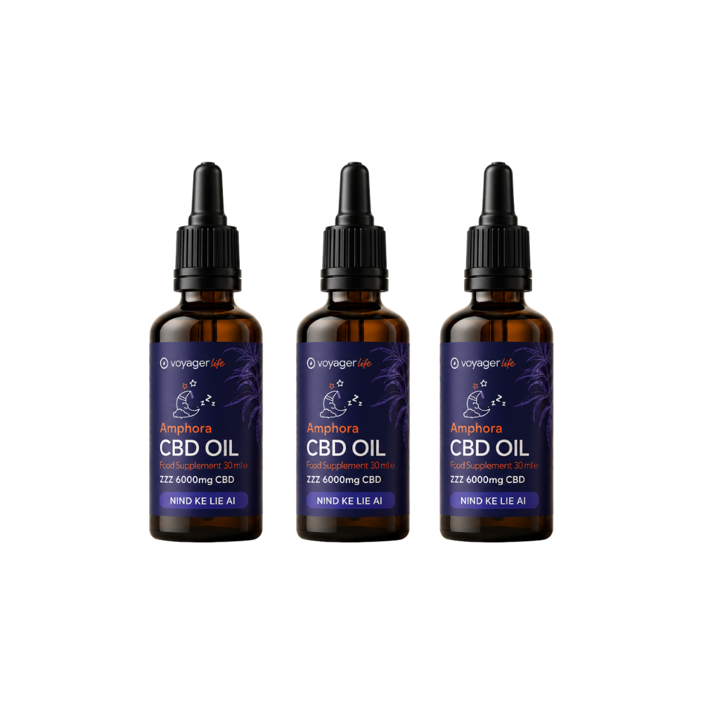 CBD Oil 6000mg 30ml Sleep Support CBD Isolate & Terpenes Citrus Flavour THC Free