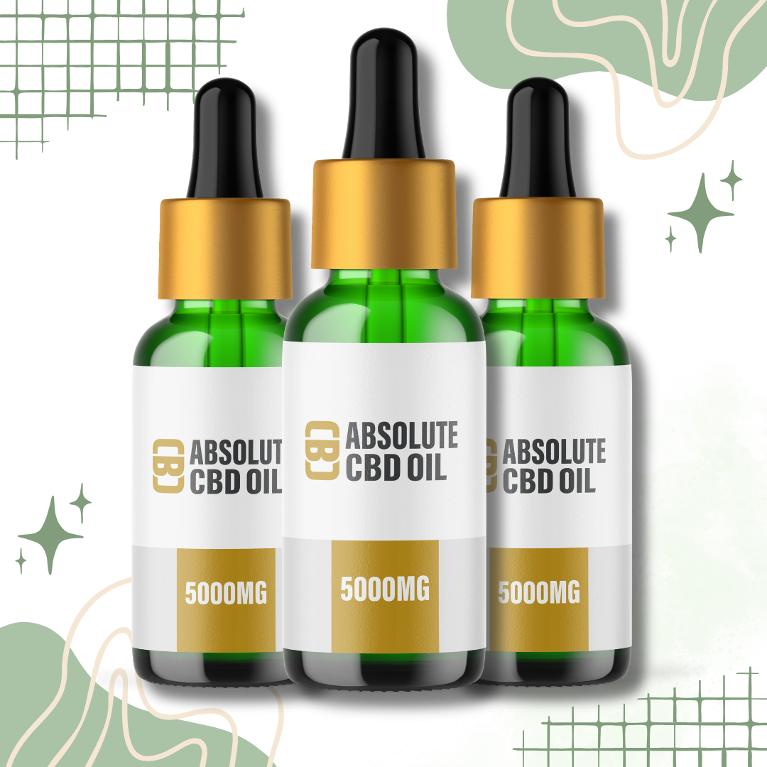 CBD Asylum Absolute CBD Isolate Oil 1000mg to 5000mg 20ml