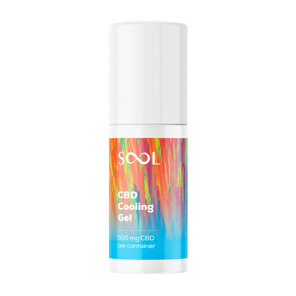 SOOL 500mg CBD Muscle Relief Cooling Gel 100ml