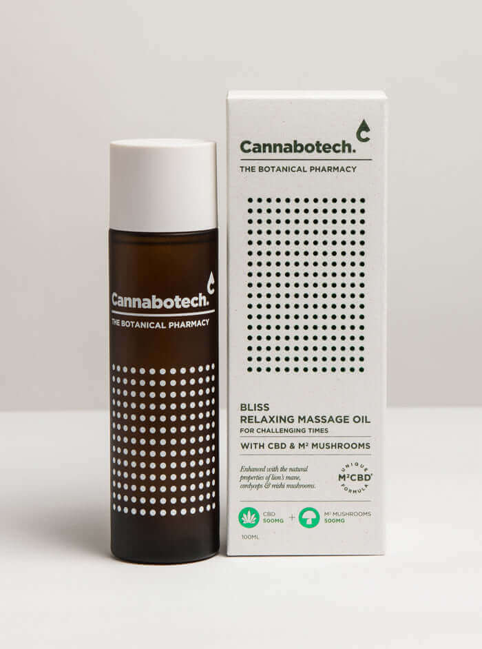 CBD Massage Oil by Voyager 500mg 100ml Bliss Body Oil
