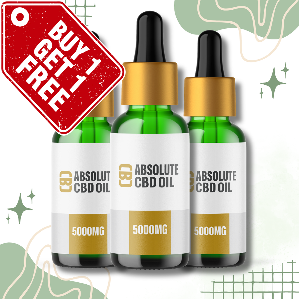 CBD Asylum Absolute CBD Isolate Oil 1000mg to 5000mg 20ml