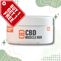 CBD Asylum CBD Skincare CBD Muscle Rub 1000mg-5000mg 100ml