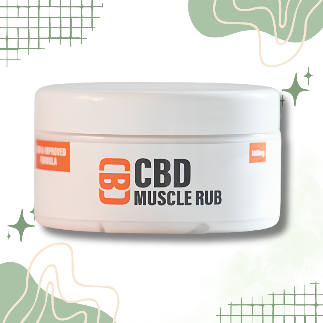 CBD Asylum CBD Skincare CBD Muscle Rub 1000mg-5000mg 100ml