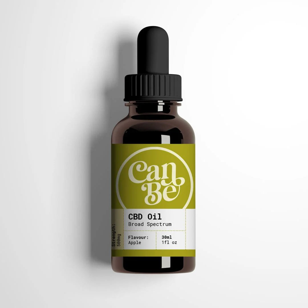 CanBe Broad Spectrum CBD Oil 30ml 500mg-1500mg, 3 Flavours