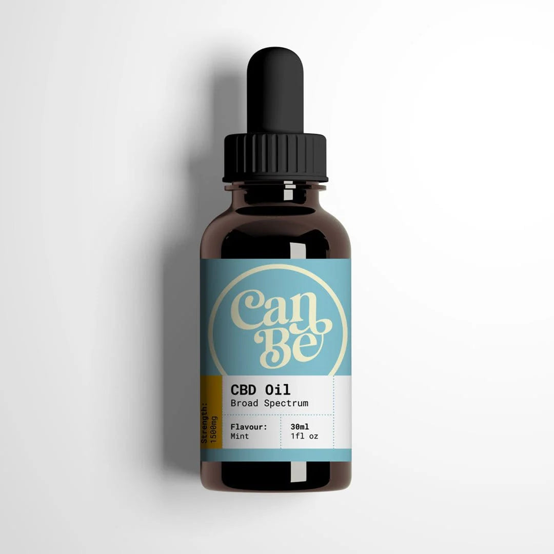 CanBe Broad Spectrum CBD Oil 30ml 500mg-1500mg, 3 Flavours