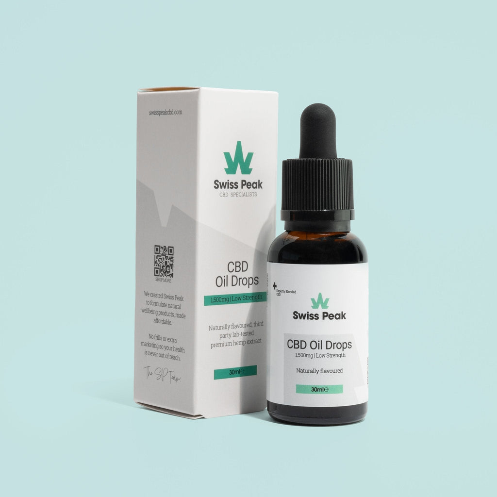 Swiss Peak Broad Spectrum CBD Oil for Wellness and Stress Support