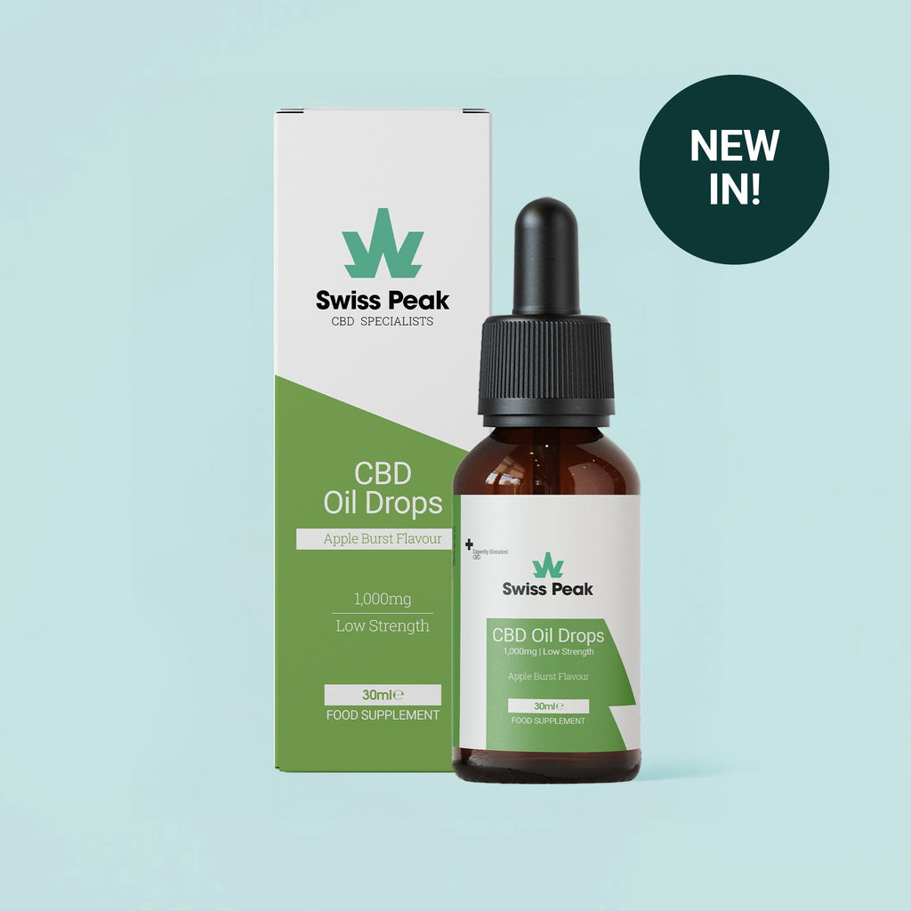 Swiss Peak Broad-Spectrum CBD Oil 1000mg with MCT Oil