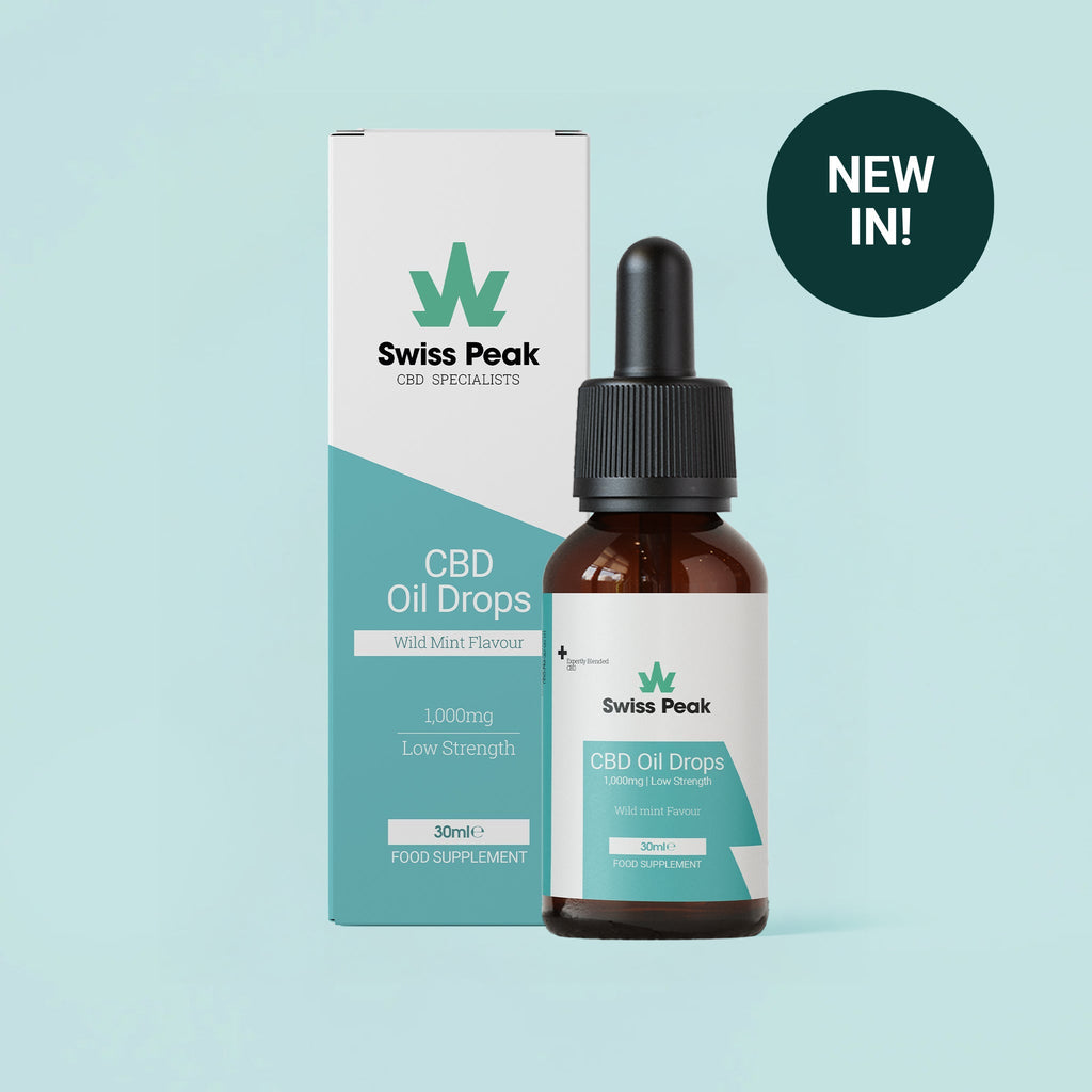 Swiss Peak Broad-Spectrum CBD Oil 1000mg with MCT Oil
