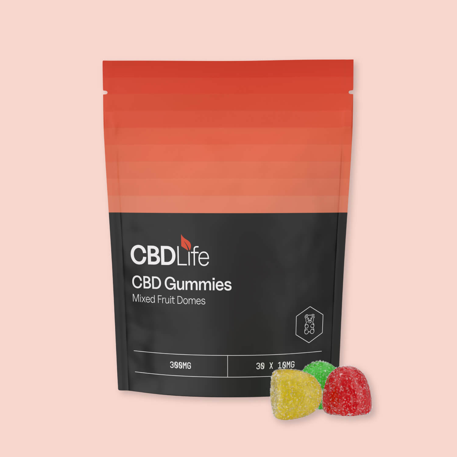 CBDLife CBD Gummies 300mg to 500mg Vegan & Non-Vegan Options