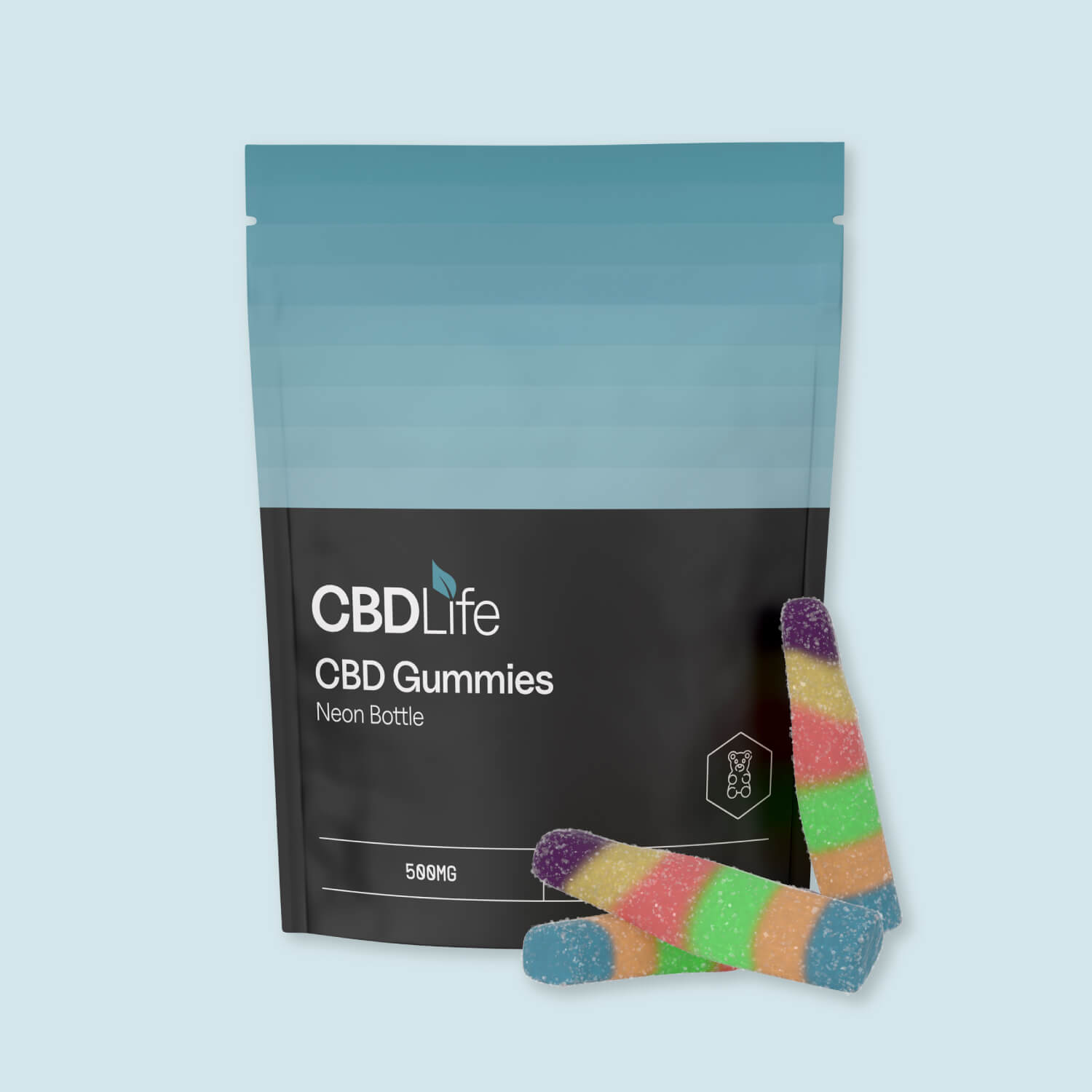 CBDLife CBD Gummies 300mg to 500mg Vegan & Non-Vegan Options