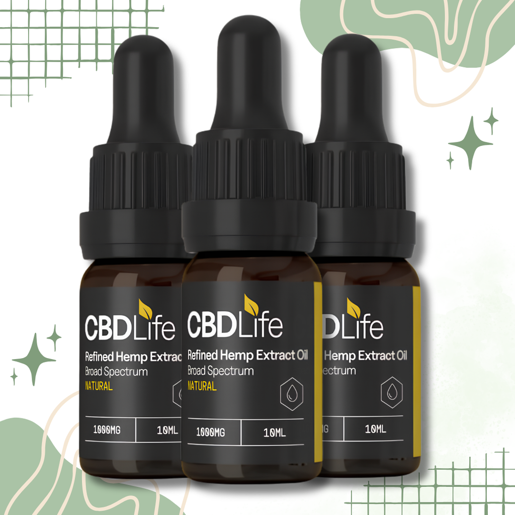 CBDLife Refined Hemp Extract Oil 500mg to 1000mg – 10ml